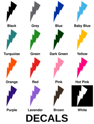Thunder Decals